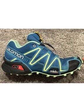 Salomon Women's Speedcross 3 Trail Running Shoes Hiking Size US 8.5 Teal